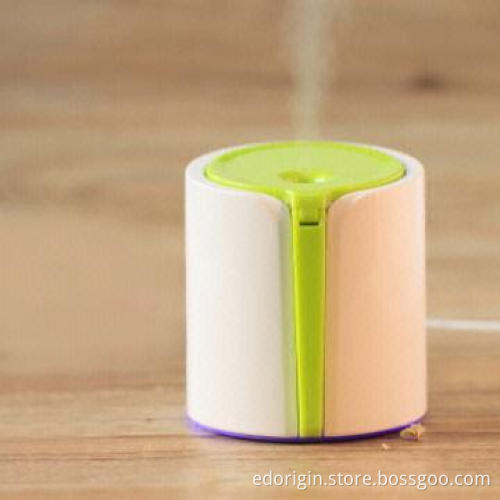 Ultrasonic Anion Water Humidifier with LED Light, Power by USB